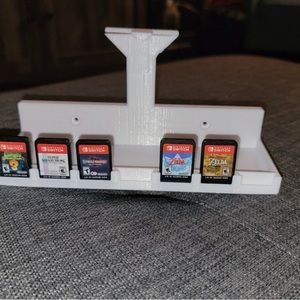 Simple Nintendo switch holder for console and games